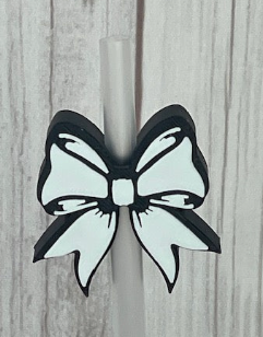 3D printed straw toppers